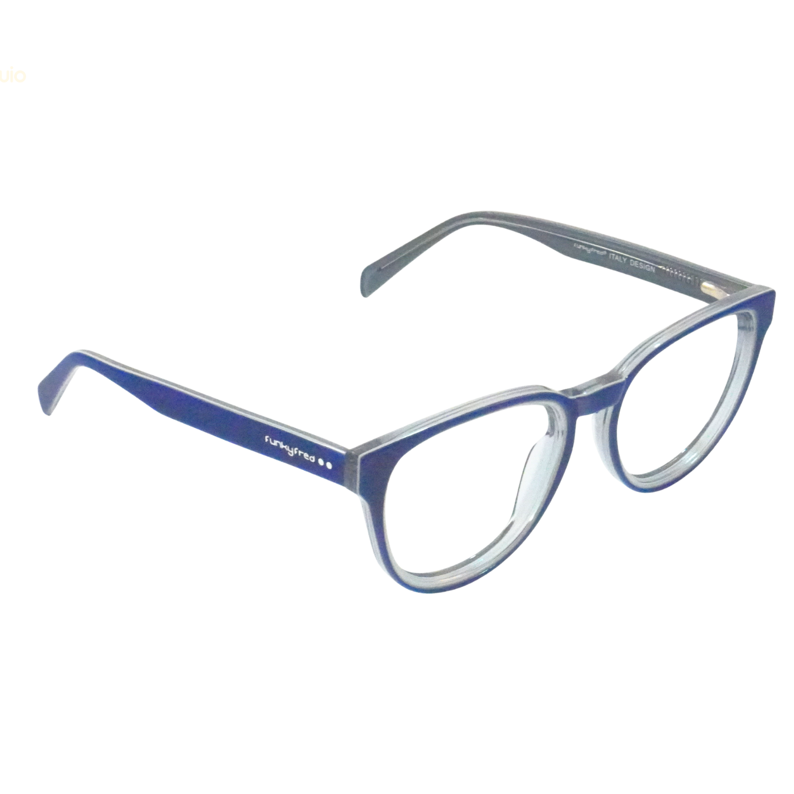 Armazón Azul Cristal Hand Made