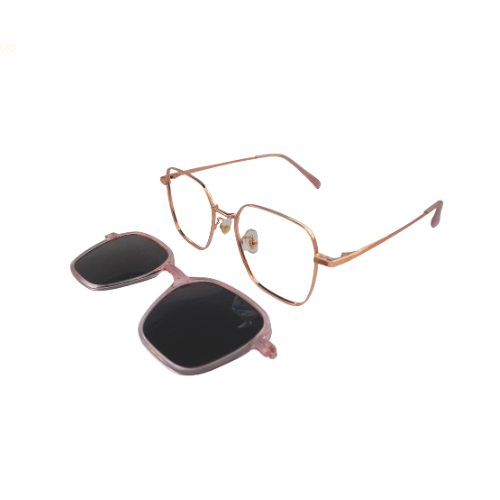 Una mirada ligera que brilla | Clip-on